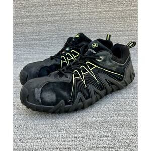TERRA Men Work Shoes Suede Upper Composite Toe & Plate Oil & Slip Resistant 10.5